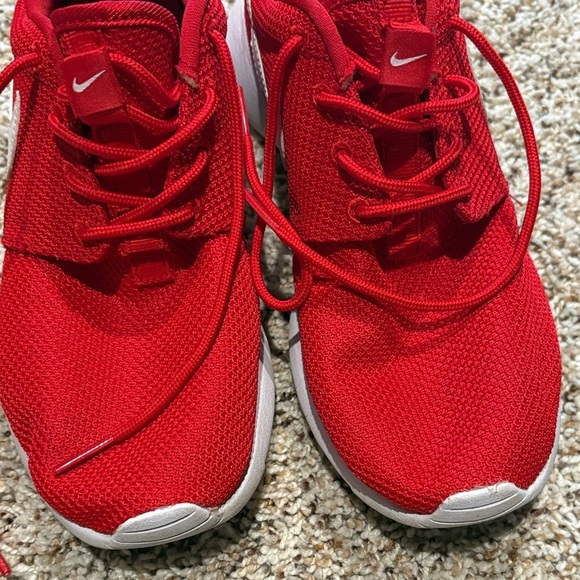 Nike Crimson Red Sneakers with White Accents - Picture 2 of 6